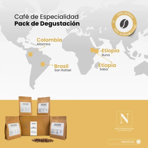 Pack Degustación - 4 Cafés - Imagen 2
